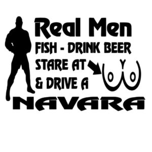 Fish Beer Boobs Navara Tee Design