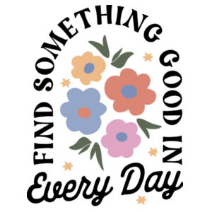 Find Something Good Kids Tee Design