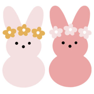 Floral Peeps Onesie Design