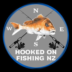 Hooked On Fishing NZ Hoodie Kids Design