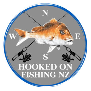 Hooked On Fishing NZ Travel Mug Design